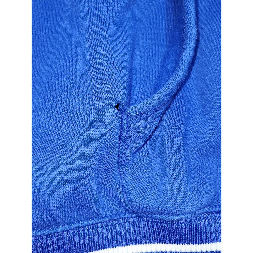 NBA UNK New York Knicks Basketball Hoodie Blue Orange Mens XL Sweatshirt - Picture 6 of 9